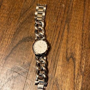 Michael Kors silver women’s watch